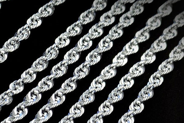 Types of deals silver chain links