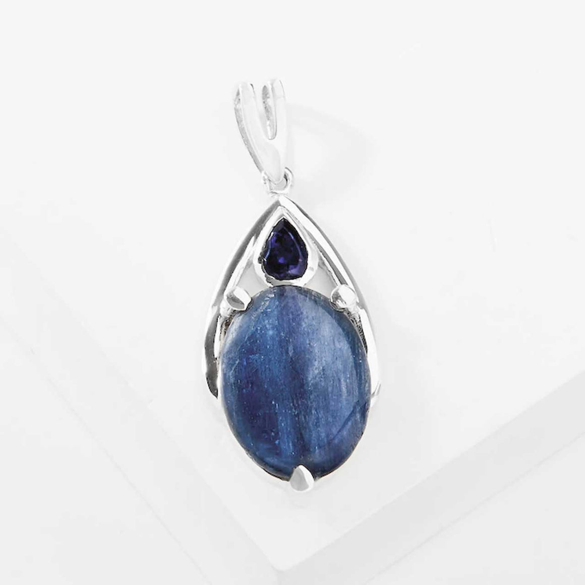 Kyanite & Iolite Pendant