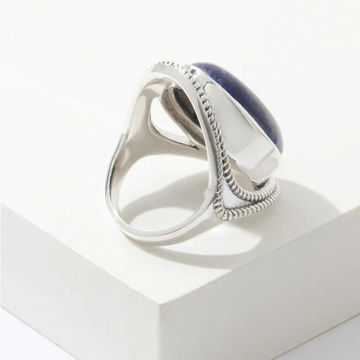 Sodalite Bold Oval Ring