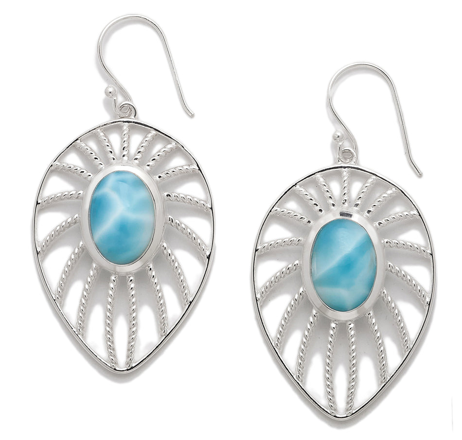 Larimar Earrings